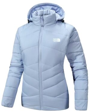 Campera Inflable Mujer con capucha L - 4XL
