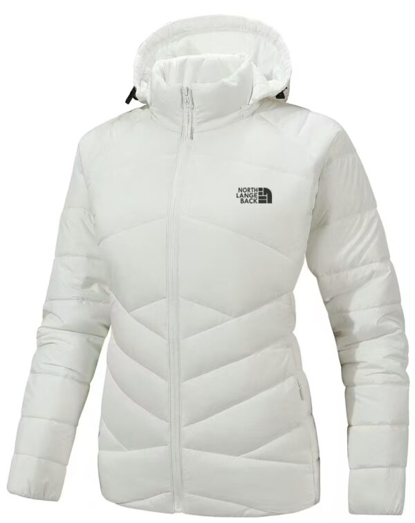 Campera Inflable Mujer con capucha L - 4XL