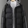 Campera Inflable Hombre con capucha XL - 4XL