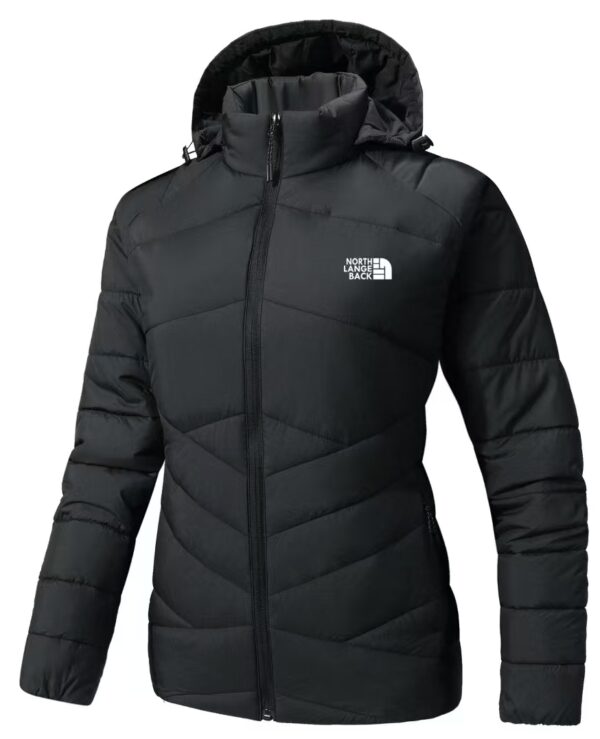 Campera Inflable Mujer con capucha L - 4XL