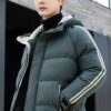Campera Inflable Hombre con Capucha XL - 5XL