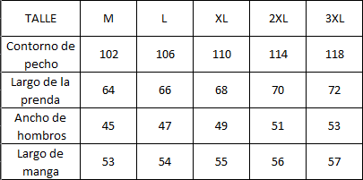 Buzo Estampado Hombre Talle L - 3XL