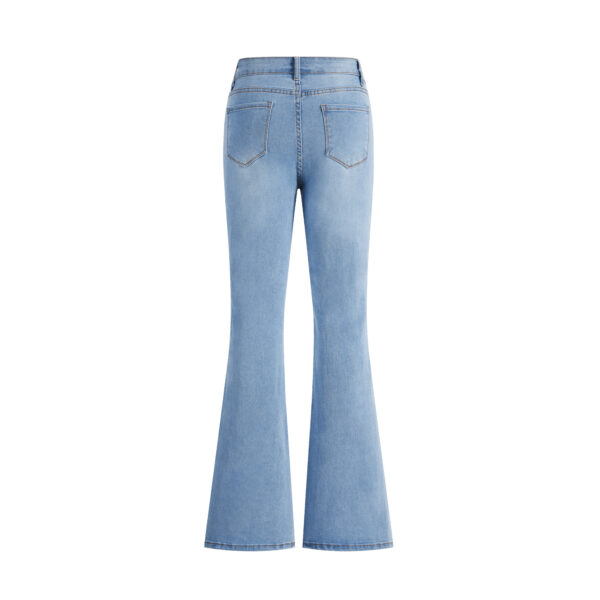 Jean Mujer Bota Ancha Talle 39 - 45