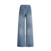 Jean Mujer Bota Ancha Tiro Alto Talle 39 - 45