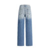 Jean Mujer Bota Ancha Rasgado Talle 39 - 45